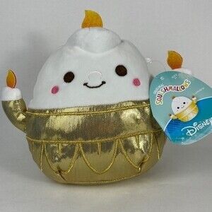 Squishmallows LUMIERE From Disney’s Beauty And The Beast NWT Candelabra Gold